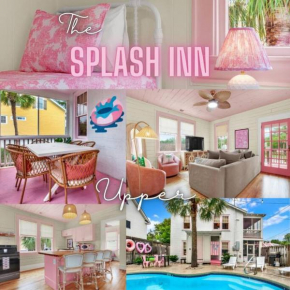Splash Inn Upper Unit Heated Pool, Walk to Beach